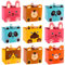 NIMU 24 Pack Animal Party Boxes (4.1 x 3.54 x 2.75) with Cute Panda and Friends, All in One Package Ideal for Halloween Birthday Gifts and Party Favours for Girls Boys Kids Party Supplies Prime