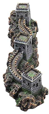 POPETPOP Décoration en résine pour aquarium - Décoration murale pour aquarium - Cachette pour reptiles