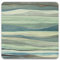CoasterStone Watercolor Waves Untersetzer, 10,8 cm, versch