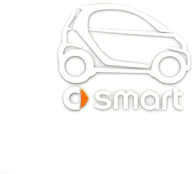 Reflektierender Tankdeckel-Aufkleber FüR Das Auto, FüR Smart 453 451 450 Forfour Fortwo Pull Flower Styling Retrofit Exterior Trim ZubehöR