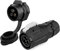 CNLINKO LP-16 Industrieller Wasserdichter Steckverbinder IP68 Rundsteckverbinder Schnellverschluss Luftfahrtstecker PBT-Gehäusestecker Aviation-Anschluss M16 2-9 Polig Gewindebuchse (3 Polig)
