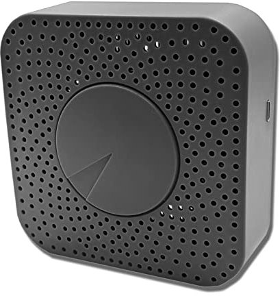 RANRAO Rilevatore d'aria, 5 in 1, rilevatore di formaldeide, temperatura e umidità, ZIGBEE/Wifi Control Rilevatore sensore di qualità dell'aria con temperatura e umidità per casa e ufficio