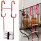 ROGHA Feuerleiter, Strickleiter Maximale 450 kg Belastbarkeit, Feuerleiter mit Edelstahlhaken, NotRettungsleiter Fluchtleiter Sicherheitsleiter, Perfekt Für Fenster Und Balkon,32FT/10M