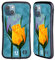 Head Case Designs Lavande Jaune Roses Coque Hybride Compatible avec Apple iPhone 13
