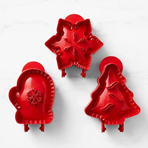 3 Pack Big Hand Pie mould Hand Pie Maker 25x10cm Pie mould One Press Pie Set Pocket Pie Press Set Dough Press Tool for Christmas Party Baking Supplies(#1)