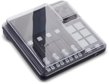Decksaver Cover für Rode Rodecaster Duo - Strapazierfähige Polycarbonat Hülle in geräucherter, klarer Farbe, hergestellt in Großbritannien - Erstklassige Schutzdeckel für Kreative