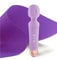 JOYANY Massagestab – 3 Std. Akkulaufzeit & Leiser, Kraftvoller Motor – Wasserdicht & Memory-Funktion – 20 Vibrationsmodi, 8 Geschwindigkeiten – Silikon-Vibratorensets zur Muskelentspannung (Lila)