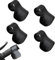 ZAHD 4 Stück tempomat gasgriff gasgriff Motorrad Motorcycle Accessories to Control Throttle Gasgriffhilfe Motorrad Griffe Hilfe Tempomat Motorräder Zubehör Cruise Gasgriffassistent für Strecken (4)