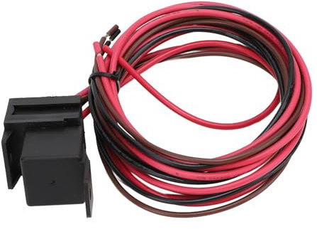 Kit de Relais de Thermostat de Ventilateur 12 V, Kit de Fils de Relais de Contrôle de Thermostat de Ventilateur électrique, Système de Refroidissement Universel Réglable pour