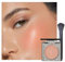 Nude Blushers for Cheeks, Rose Peach Blush Palette, Korean Make up Powder with Brush, Natural Look Blendable Long Lasting Blush, Smooth Matte Blushes Face Makeup for Women
