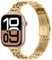 Anlinser Bracelet en Métal Compatible avec Apple Watch pour Femmes 38-49mm, Compatible avec iWatch Série 10 9 8 7 6-1 SE (42/41/40/38mm, Or)