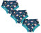 Peppa Pig Potty Training Pants Boys Girls Reusable Training Underwear 100% Cotton Waterproof Purple Blue Pink Yellow Toddler Pants Iconic Character Design 3 Pack (Blue, M (2-3 Years))