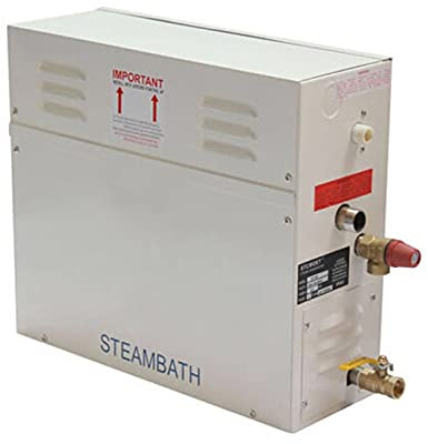 Saunadampf 3kw. Dampferzeuger Sauna-Dampfbadmaschine for Home Sauna-Zimmer SPA Begasungsmaschine ST-130. Mit digitalem Controller.