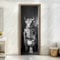Türtapete Selbstklebend 80X200 Wc Yak Türtapete Selbstklebend Türposter,3D Fototapete Selbstklebend Pvc Türaufkleber Fototapeten,Bewirken Fototapete Türfolie Poster Tapete