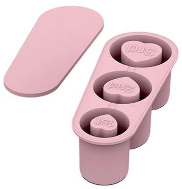 Ice Cube Tray For Stanley Cup 30-40 Oz, Tumbler Ice Mold, Silicone Cylinder Ice Mold with Lid and Bin for Freezer, Reusable Ice Cube Molds, Easy Fill and Release Ice Maker, Ice Maker for Whiskey