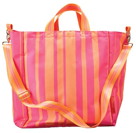 CEDON Easy Shopper Bag Stripes neon
