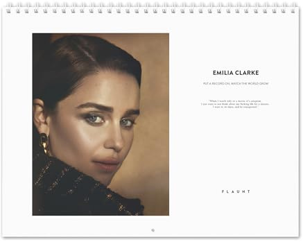Emilia Clarke Vol.2-2027 Wall Calendar