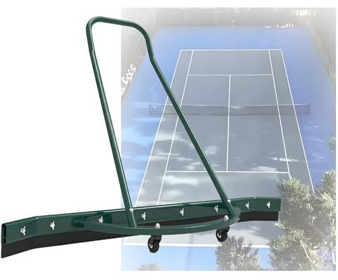 KZKZK Court Water Pusher, Indoor Outdoor Spielplatz Boden Wasserentferner, Tennisplatz Abzieher Kehrmaschine, for Stadien Parkplatz