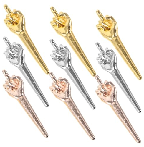 FIXOSHEE 9 Stück Teiliges Multifunktionaler Punkte Pegs aus Stabilem Resin Glatte Oberfläche zur Punktezählung bei Kartenspielen Kompakt und Sicher für Interaktive Brettspiel Nutzer