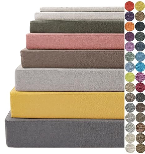 Tresse Bankauflage Nach Maß, Bankauflage Outdoor, Abnehmbarem Gartenbankauflage rutschfeste Bankpolster, Sitzbank Eckbank Auflagen für Innen Outdoor Couch (wasserdichtes Polyestertuch)