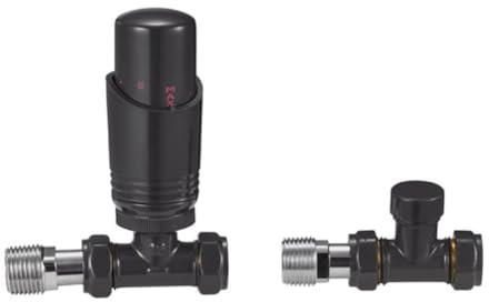 VRTYVEYBB Thermostatisches Heizkörperventil mit Verriegelungsschutz für Handtuchheizkörper