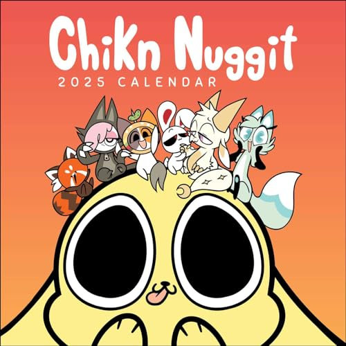 Chikn Nuggit 2025 Wall Calendar