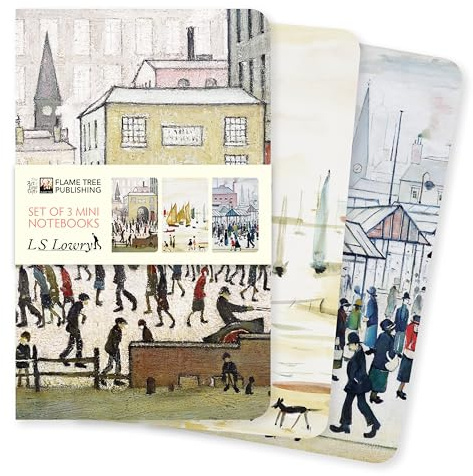L.S. Lowry Mini Notebook Collection (Mini Notebook Collections): Unser beliebten Mini-Notizbücher im 3er-Pack mit flexiblen, künstlerisch gestalteten ... des Künstlers (Mini-Notizbücher (3er-Pack))