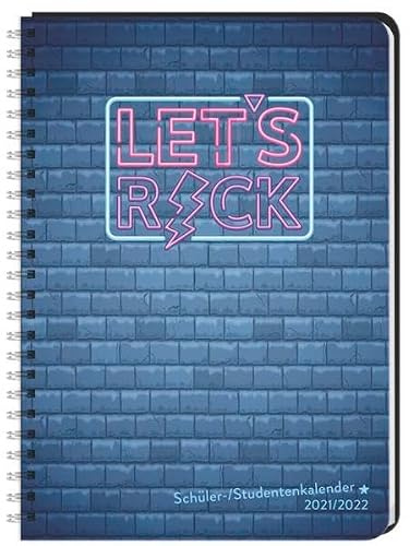 Rock Schüler-/Studentenkalender A5 Kalender 2022