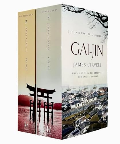 James Clavell Asian Saga Collection 2 Books Set (Tai-Pan & Gai-Jin)
