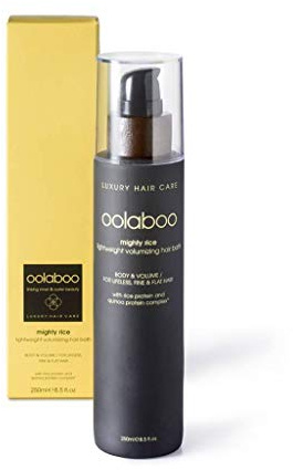 OOLABOO Mighty Rice Lightweight Volumizing Hair Bath, 250 ml