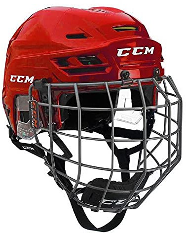 CCM Helm Res 310 Combo, Rot, L (57-62 cm)