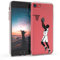 kwmobile Case kompatibel mit Apple iPhone SE (2022) / iPhone SE (2020) / iPhone 8 / iPhone 7 - Hülle Silikon transparent Sport Basketball Schwarz Weiß Transparent
