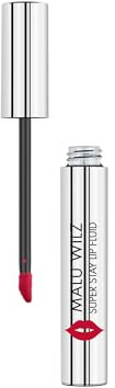 Malu Wilz Super Stay Lip Fluid Nr.6 Real Red 3ml - Farbintensiver, flüssiger Lippenstift Rot mit mattem Finish für bezaubernde Lippen, Leichte Textur