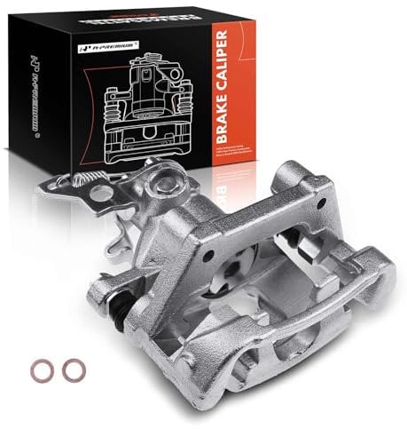 A-Premium Brake Caliper Assembly with Bracket Compatible with Jaguar X-Type 2002-2005 Rear Right Passenger Side