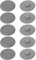 cyclingcolors 10x cache vis torx capuchon protection bouchon meuble, gris T30 16,5mm