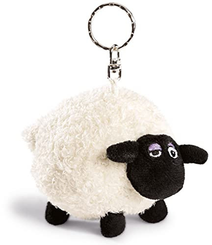 NICI 47863 Schlüsselanhänger Shaun das Schaf Shirley Plüsch Keyholder, 10cm