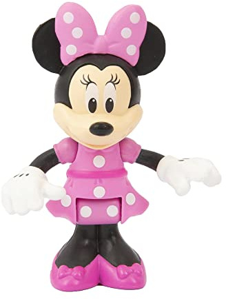 Giochi Preziosi Micky Maus Minifigur Classic 8 cm, artikuliert mit 4 Gelenkpunkten, Sammeln Sie alle, für Kinder ab 3 Jahren, MCC07500