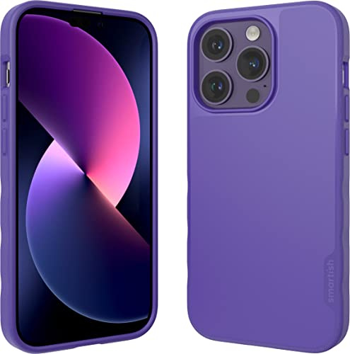 Smartish Gripmunk schlanke Schutzhülle für iPhone 14 Pro, kompatibel mit MagSafe, leicht und schützend, dünne Griffhülle mit Mikrofaserfutter, You're Just Jelly