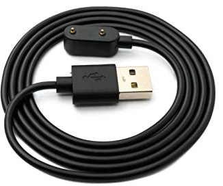 SYSTEM-S Câble USB 2.0 100 cm pour Montre connectée Oppo Band 2 Noir