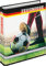 RNKVERLAG 46782 - Zeugnisringbuch Fußballfieber für DIN A4 Formate mit 4 Ring-Mechanik, 1 Stück