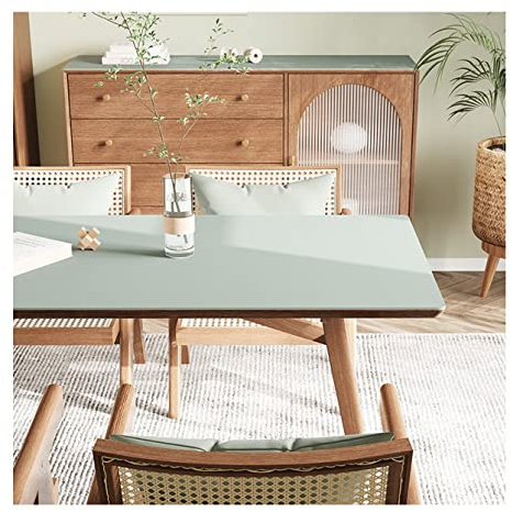 CIEEIN CIEHT PU Tischdecke Tischmatte Schreibtisch Tischunterlage Tischfolie Schutzfolie Tischschutz Matte Wasserdicht Blau 90 * 160cm