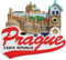 Kühlschrankmagnete, Dekorations-Magnetaufkleber, Souvenirs, 3D Prag Tschechische Republik Kühlschrankmagnet Reise-Souvenir Geschenk Kühlschrank Hand (Color : Prague Czech Republic, Size : 7X6.3 CM)