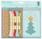 Ursus 3080099F - Stickkarten Set, Weihnachten, Grußkarten A6, zum Besticken von 8 weihnachtlichen Grußkarten 250 g/m², mit 8 Briefumschlägen, 5 Docken Stickgarn und einer Sticknadel