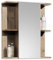 54-565-EY Spiegelschrank VISTA Badschrank Badspiegel in Viking Oak / Schilf Grün ca. 60 x 71 x 20 cm