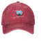 CBLdF Hut Mode Hip Hop Jujutsu Kaisen Baseball Cap für Männer Frauen Distressed Washed Snapback Hut Gojo Satoru Ich Liebe Meinen Freund Outdoor-Kappe Geburtstagsgeschenk