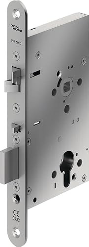 Panik-Einsteckschloss SVP 5xxx Fkt.E rd 24/55/72/9mm DIN L/R VA DORMAKABA