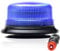 ETUKER 12V 24V Gyrophare Magnétique LED Bleu 3Flashs Lumineux led clignotant Ramp Gyrophare Stroboscopique camion Agricole Voiture