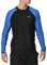 Men's Long Sleeve Rash Vest Swim Shirt, UPF 50+ Sun Protection Quick Dry Surf Swimming Fishing Hiking Shirts T-ShirtRashie-heiselanxiu-4XL