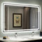 STARLEAD Badezimmerspiegel-mit-Beleuchtung 120x70cm, Großer LED-Spiegel-Bad mit Entfoggen, Bluetooth, Dimmbar, 3 Farbtemperaturen, Speicherfunktion, IP44 Hartglas Badspiegel, Horizontal/Vertikal