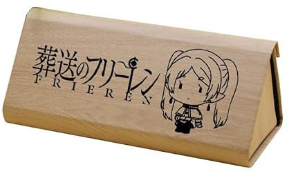 Frieren: Beyond Journey's End Federmäppchen, Brillenetui Fern/Himmel/Frieren Anime Federmäppchen Faltbare Brillenetuis für Schule/Büro/Outdoor, Typ 1, 16*6.5*7cm, Anime
